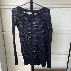Abercrombie & Fitch Blue Wool Sweater
